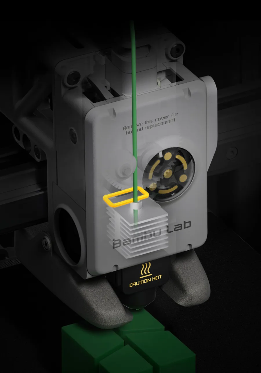 Bambu Lab A1 hardware detail